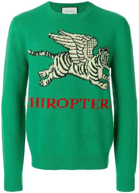 gucci flying saucer sweater